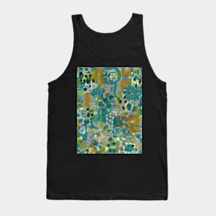 Art Acrylic artwork abstract painting Tank Top